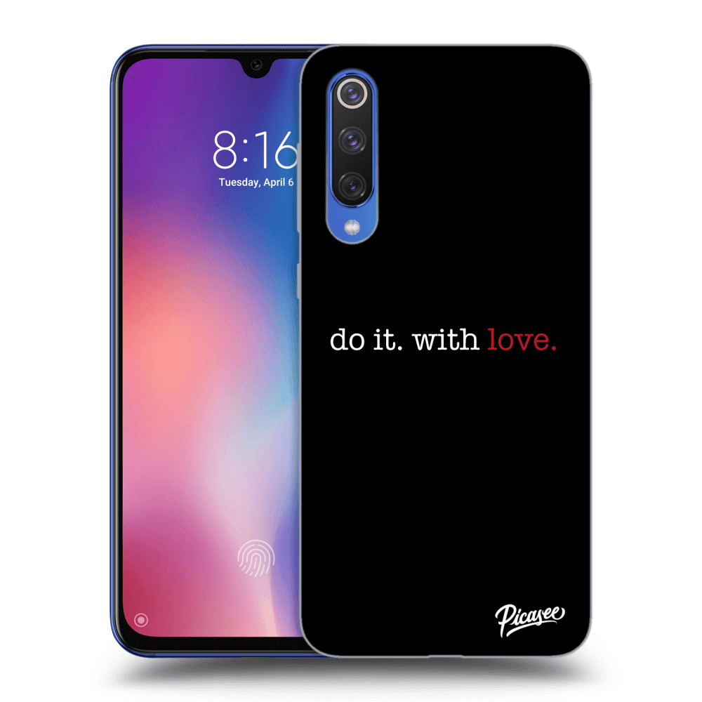 Xiaomi Mi 9 SE Hülle - Transparentes Silikon - Do It. With Love.