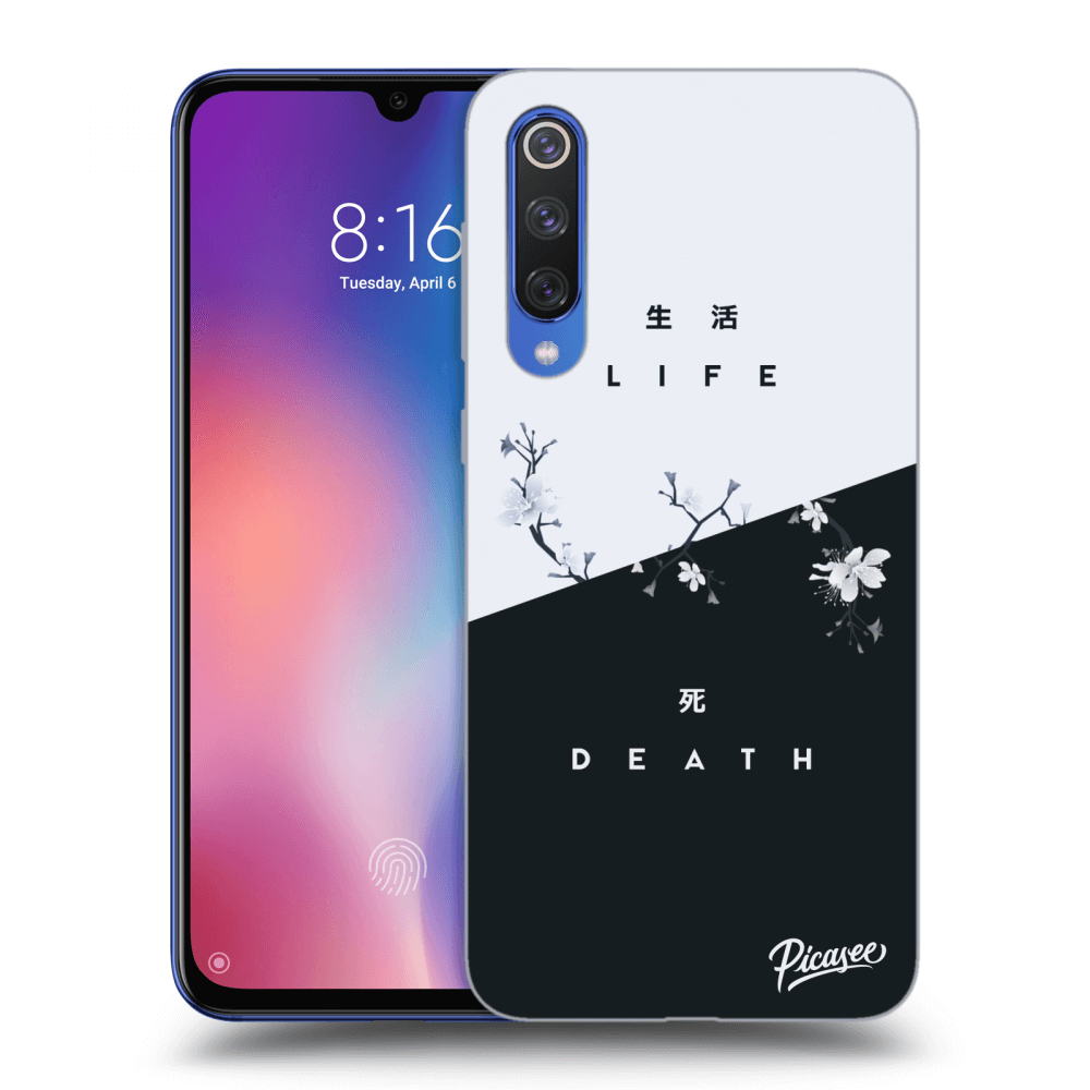 Xiaomi Mi 9 SE Hülle - Transparentes Silikon - Life - Death
