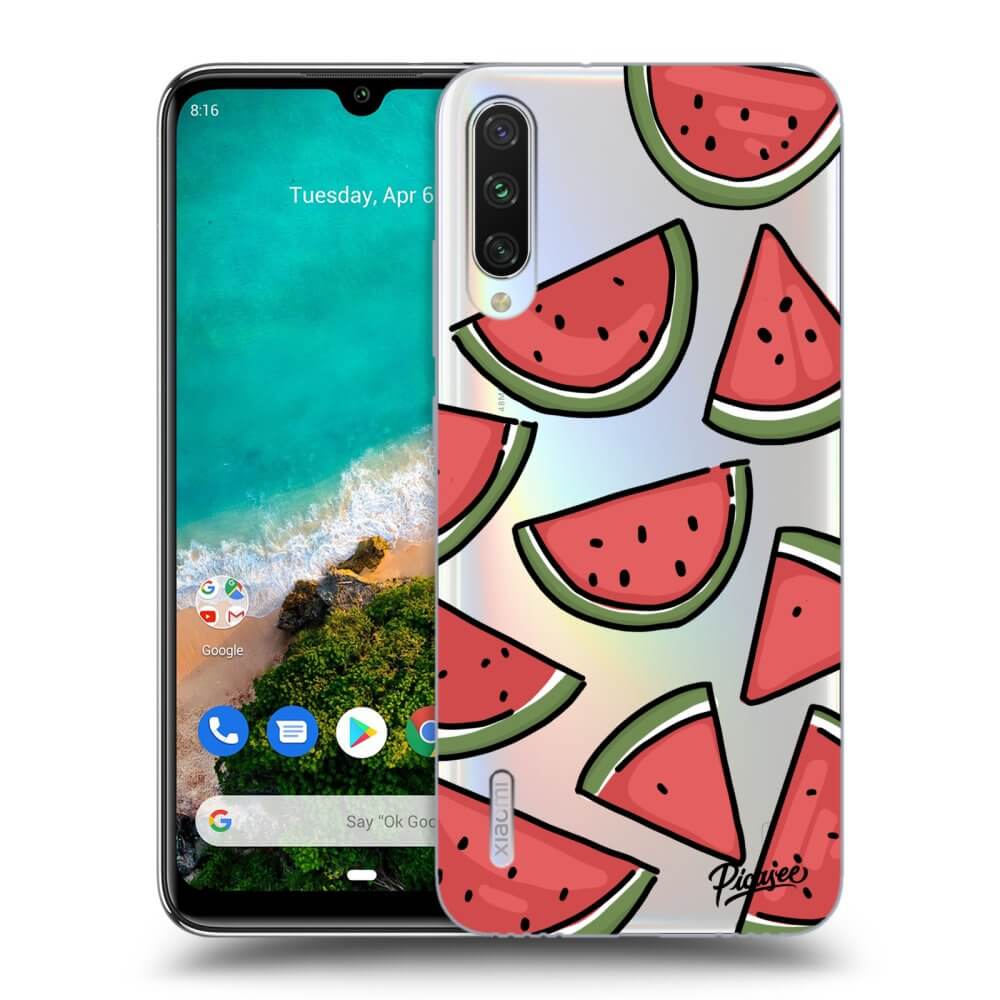 Xiaomi Mi A3 Hülle - Transparentes Silikon - Melone