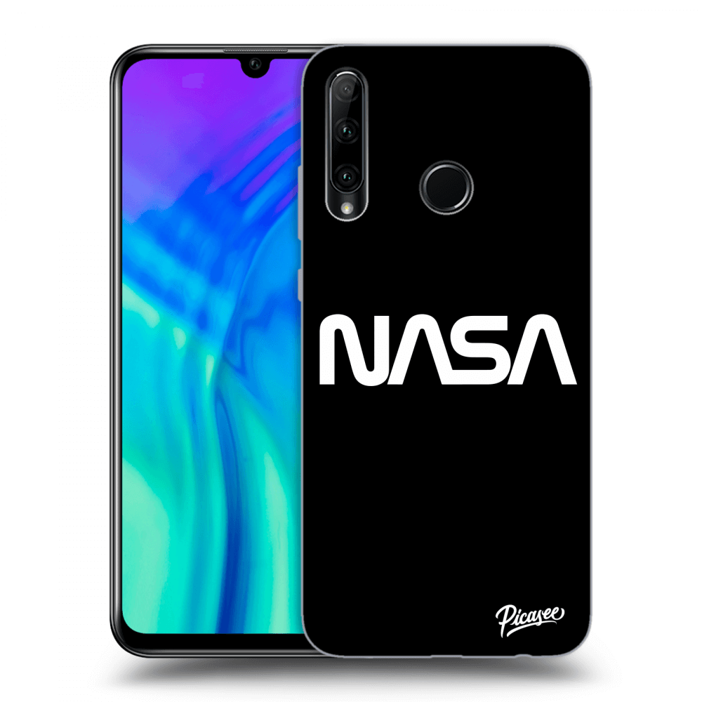 Honor 20 Lite Hülle - Schwarzes Silikon - NASA Basic