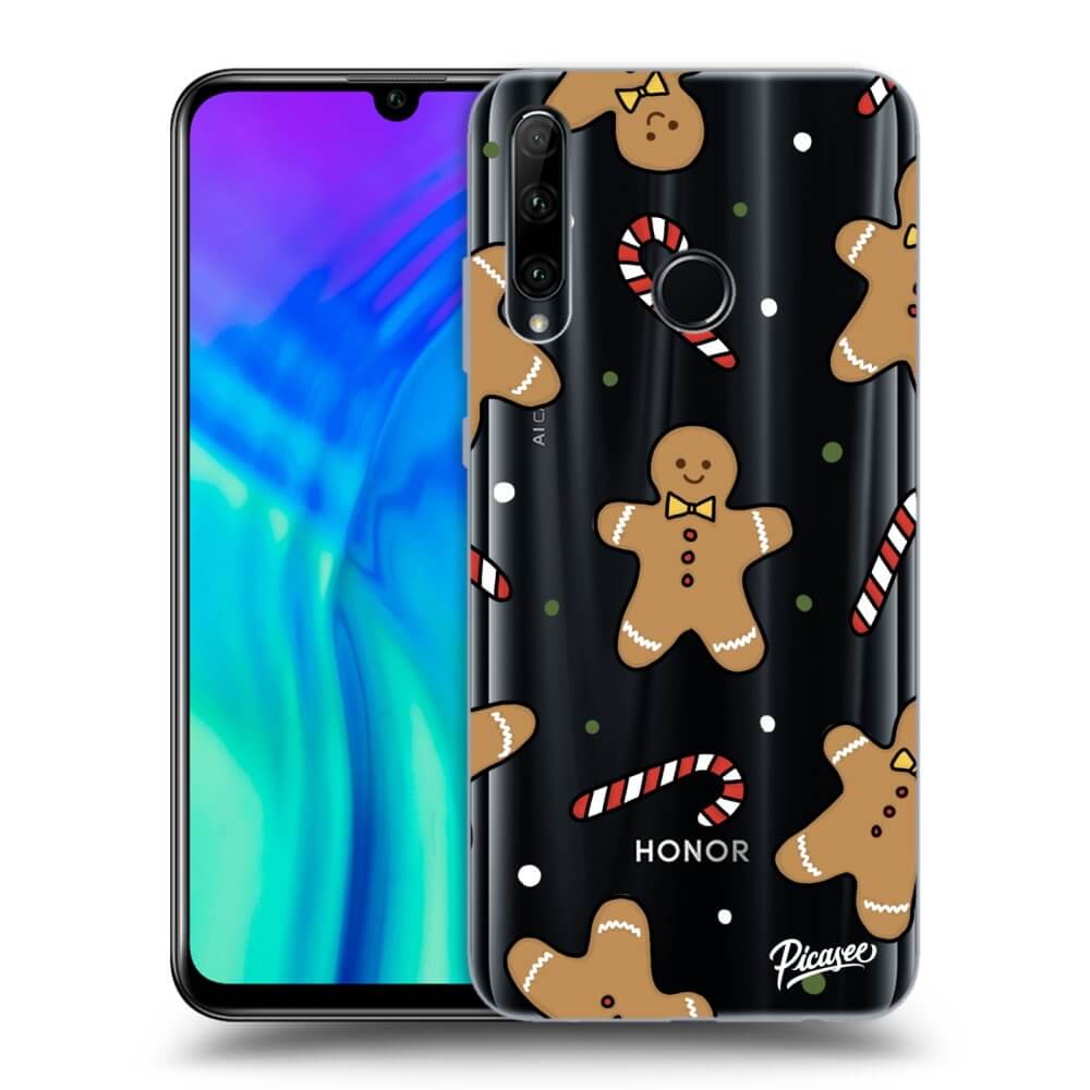 Honor 20 Lite Hülle - Transparentes Silikon - Gingerbread