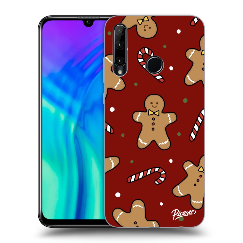 Honor 20 Lite Hülle - Transparentes Silikon - Gingerbread 2