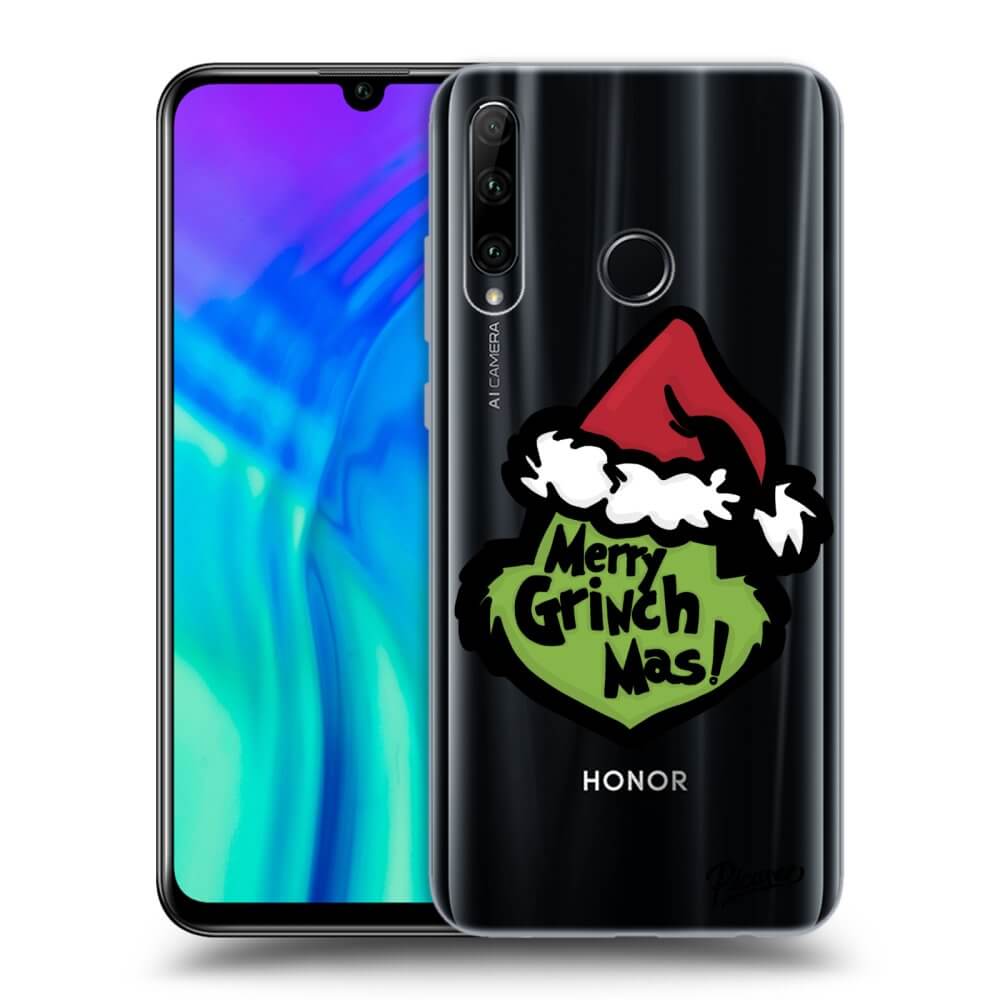 Honor 20 Lite Hülle - Transparentes Silikon - Grinch 2