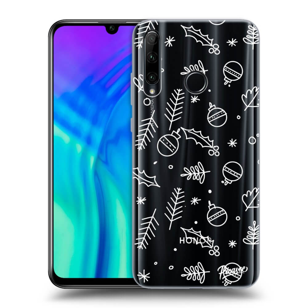 Honor 20 Lite Hülle - Transparentes Silikon - Mistletoe