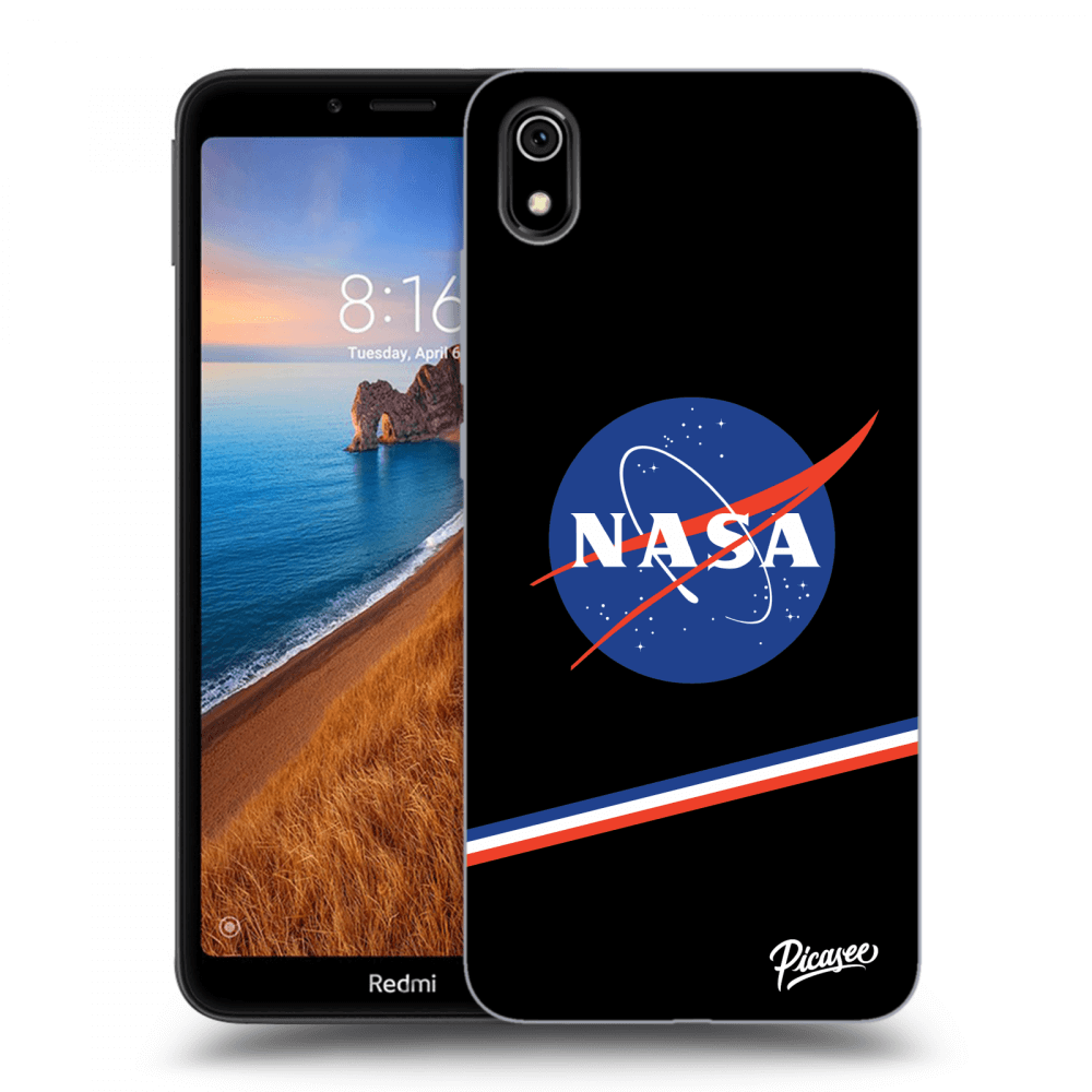 Xiaomi Redmi 7A Hülle - Transparentes Silikon - NASA Original