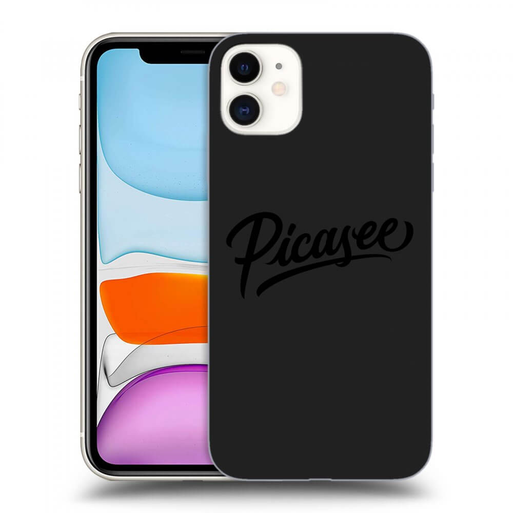 Apple iPhone 11 Hülle - Schwarzes Silikon - Picasee - black