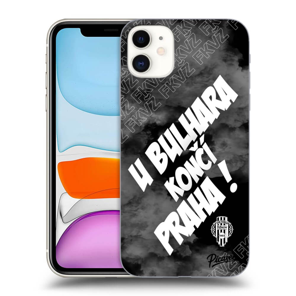 Apple iPhone 11 Hülle - Schwarzes Silikon - FK Viktoria Žižkov C