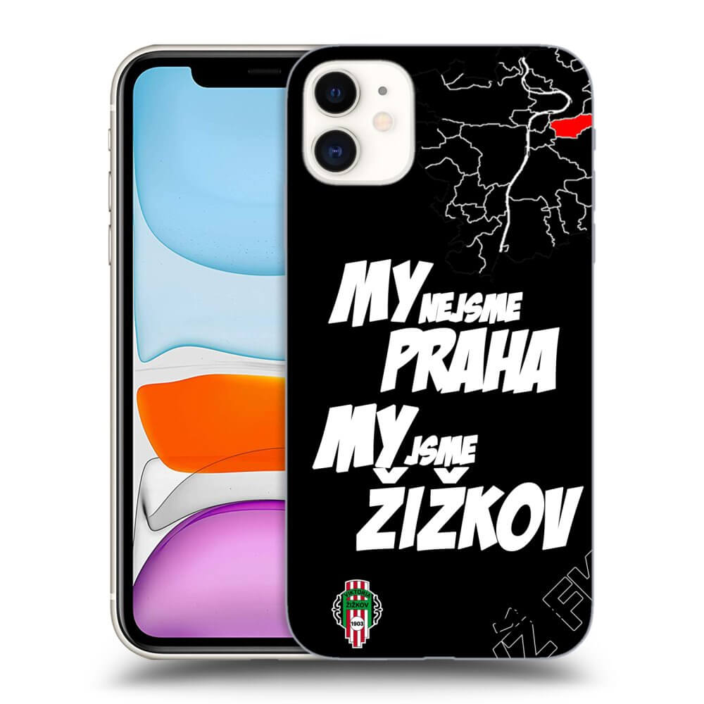 Apple iPhone 11 Hülle - Schwarzes Silikon - FK Viktoria Žižkov A