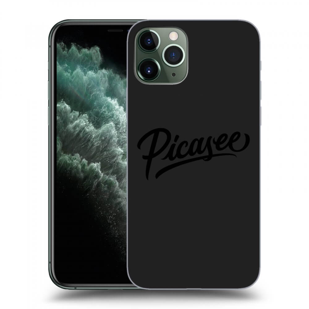 Apple IPhone 11 Pro Hülle - Schwarzes Silikon - Picasee - Black