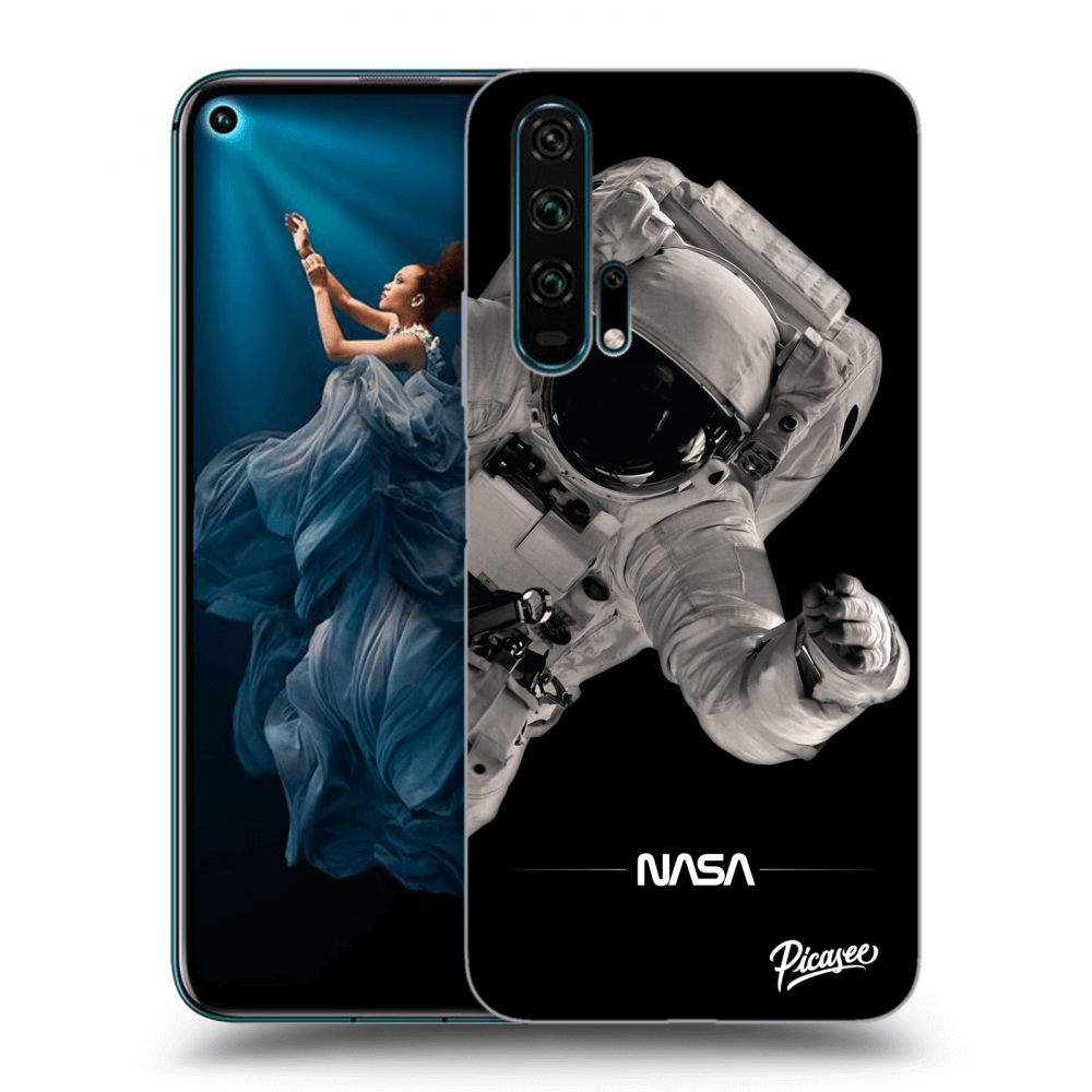 Honor 20 Pro Hülle - Transparentes Silikon - Astronaut Big