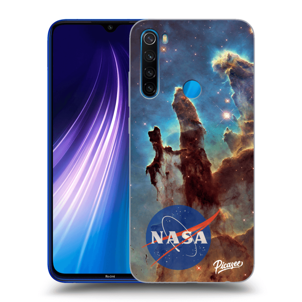 Xiaomi Redmi Note 8 Hülle - Transparentes Silikon - Eagle Nebula