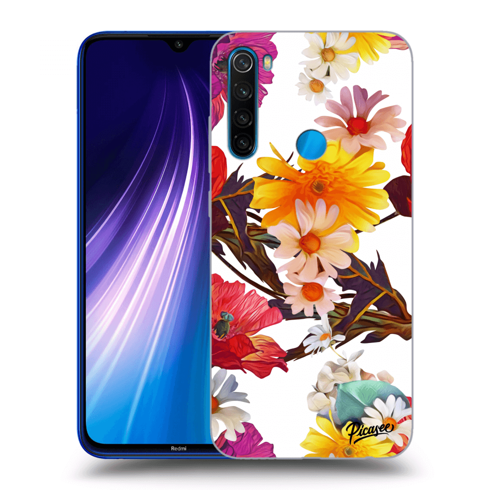 Xiaomi Redmi Note 8 Hülle - Transparentes Silikon - Meadow