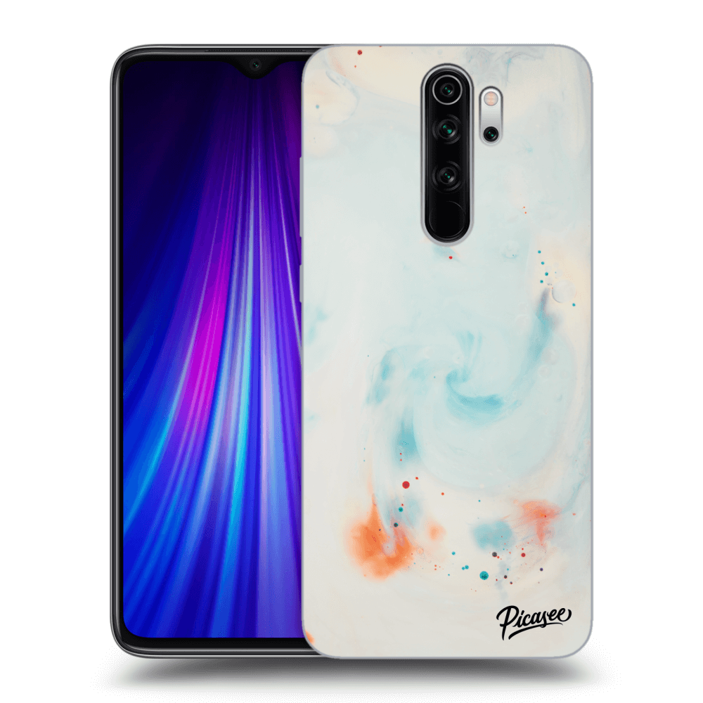 Xiaomi Redmi Note 8 Pro Hülle - Transparentes Silikon - Splash