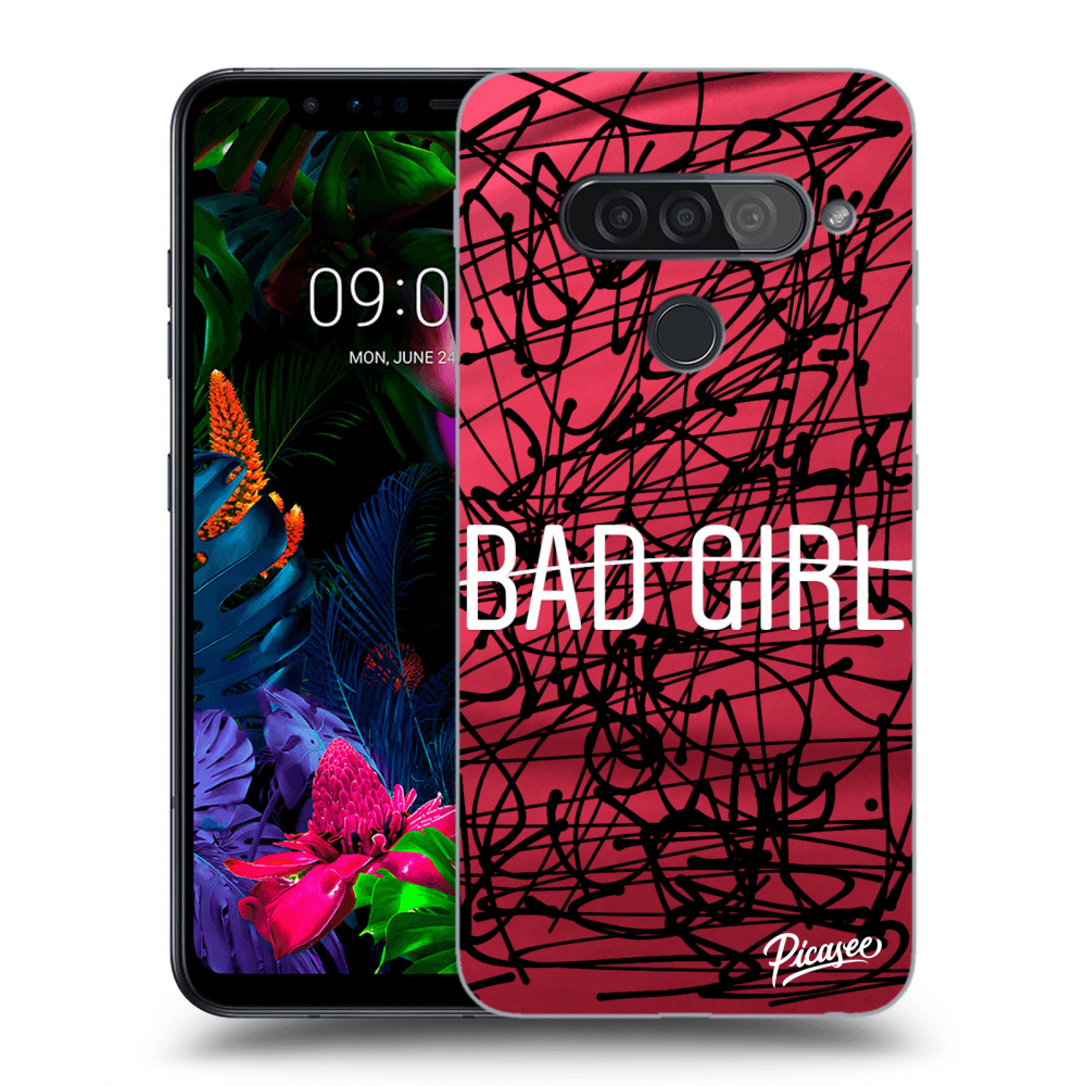 LG G8s ThinQ Hülle - Transparentes Silikon - Bad Girl