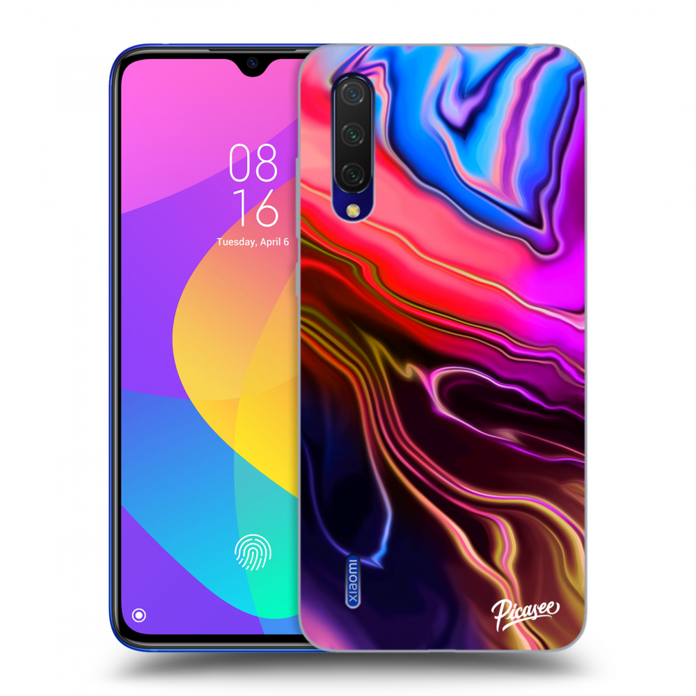 Xiaomi Mi 9 Lite Hülle - Schwarzes Silikon - Electric