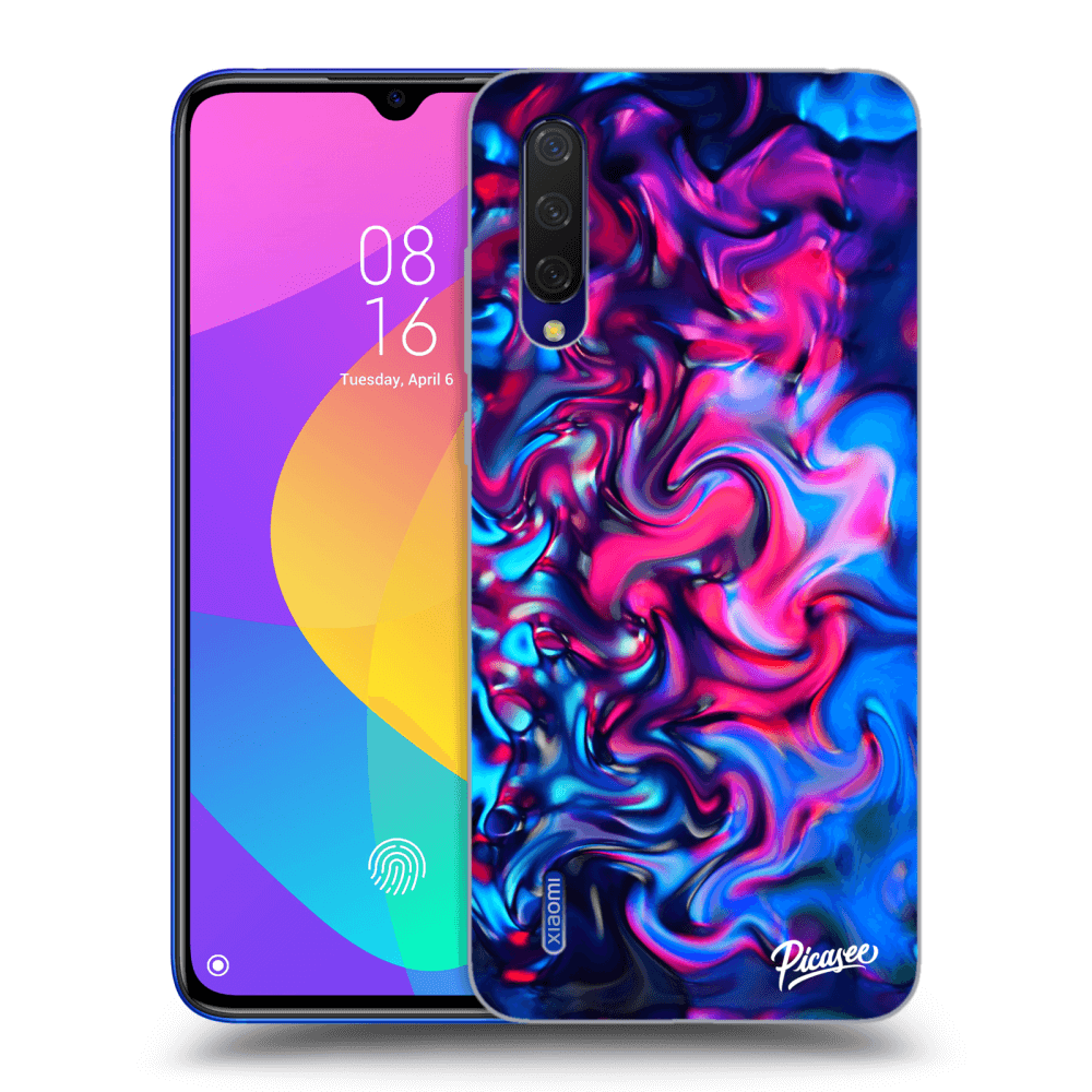 Xiaomi Mi 9 Lite Hülle - Schwarzes Silikon - Redlight