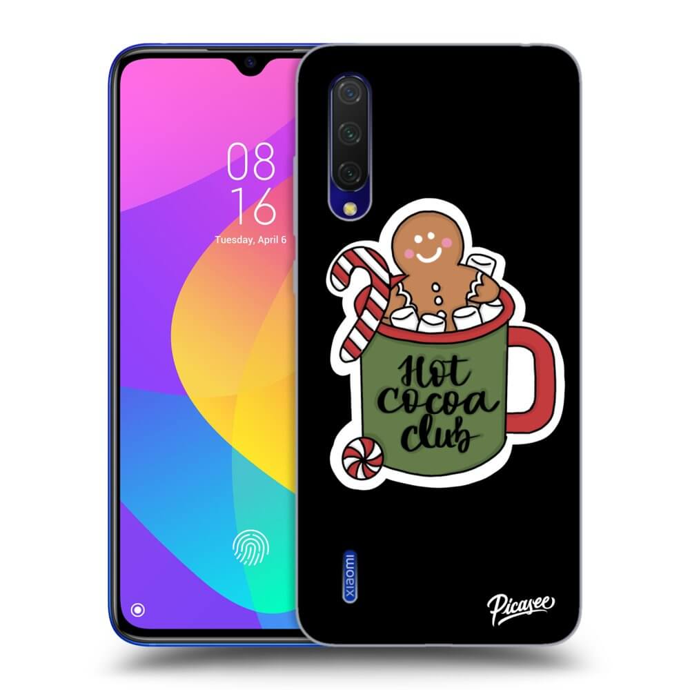 Xiaomi Mi 9 Lite Hülle - Schwarzes Silikon - Hot Cocoa Club