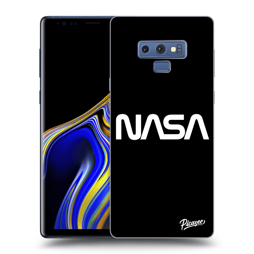 Samsung Galaxy Note 9 N960F Hülle - Schwarzes Silikon - NASA Basic