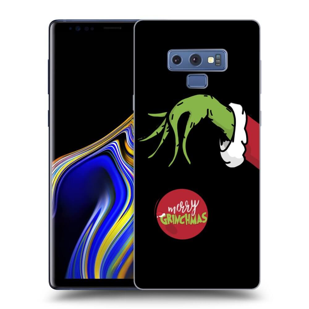 Samsung Galaxy Note 9 N960F Hülle - Schwarzes Silikon - Grinch