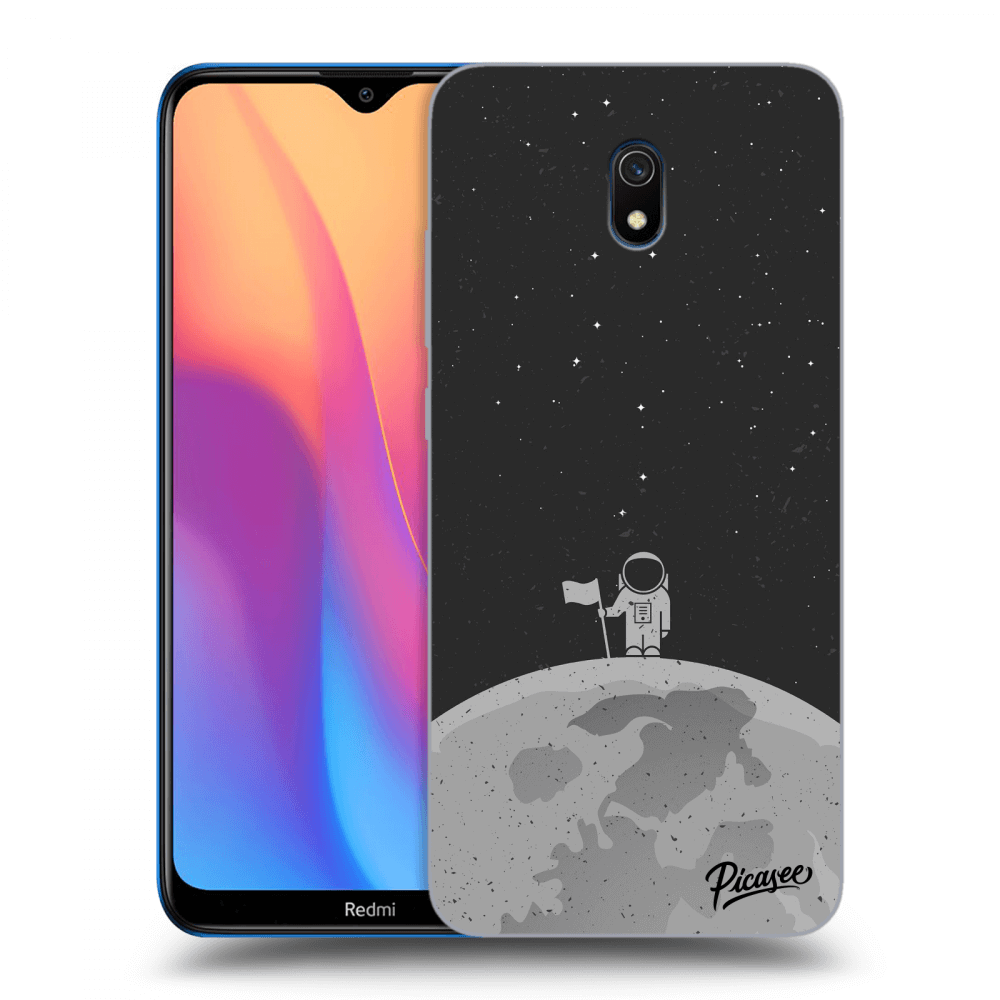 Xiaomi Redmi 8A Hülle - Transparentes Silikon - Astronaut