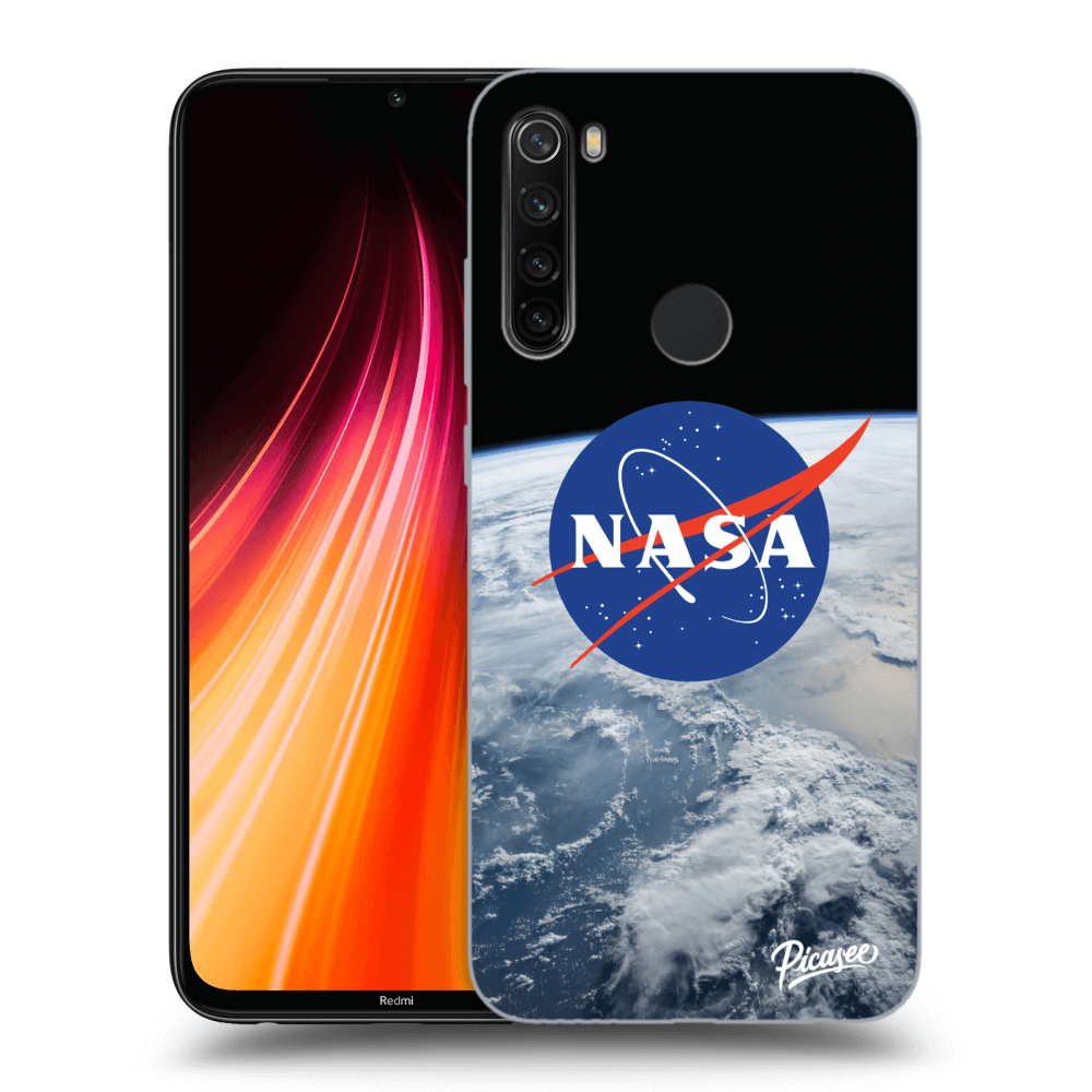 Xiaomi Redmi Note 8T Hülle - Schwarzes Silikon - Nasa Earth