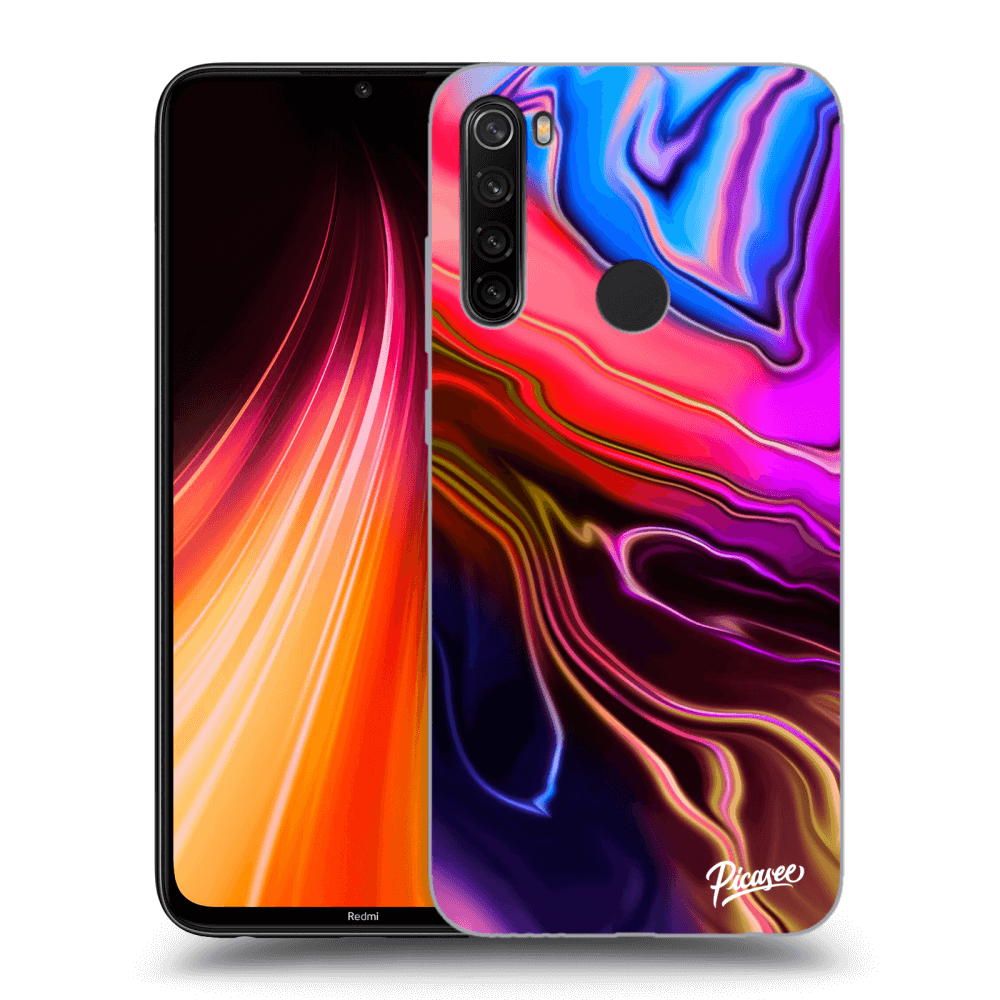 Xiaomi Redmi Note 8T Hülle - Transparentes Silikon - Electric