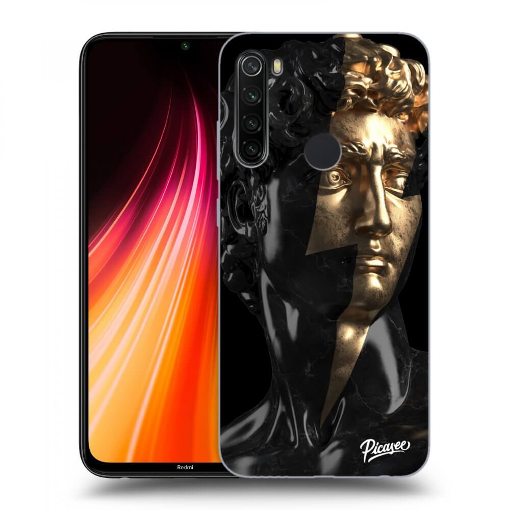 Xiaomi Redmi Note 8T Hülle - Schwarzes Silikon - Wildfire - Black