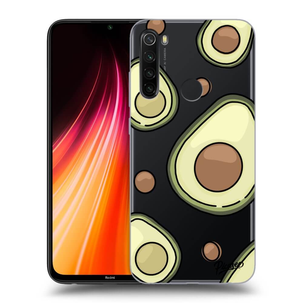 Xiaomi Redmi Note 8T Hülle - Transparentes Silikon - Avocado