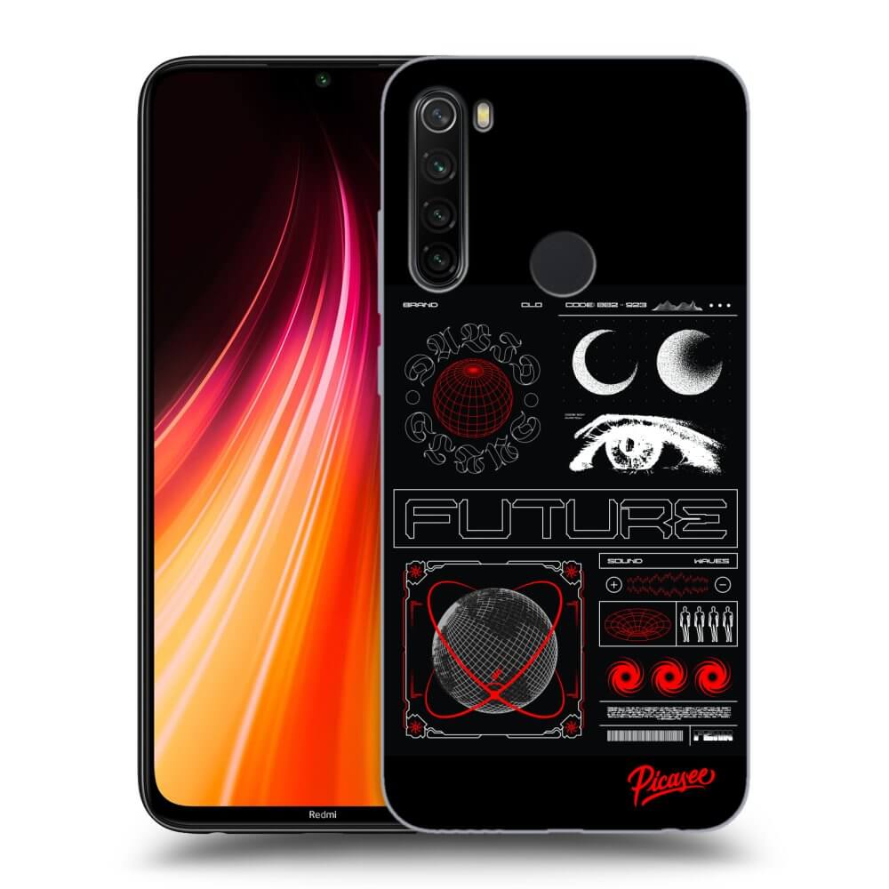 Xiaomi Redmi Note 8T Hülle - Schwarzes Silikon - WAVES