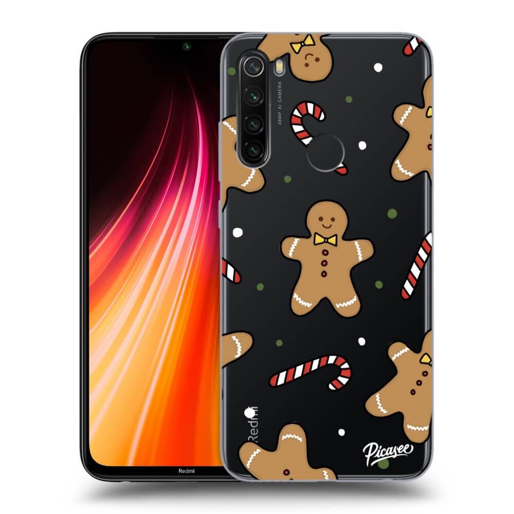 Xiaomi Redmi Note 8T Hülle - Transparentes Silikon - Gingerbread