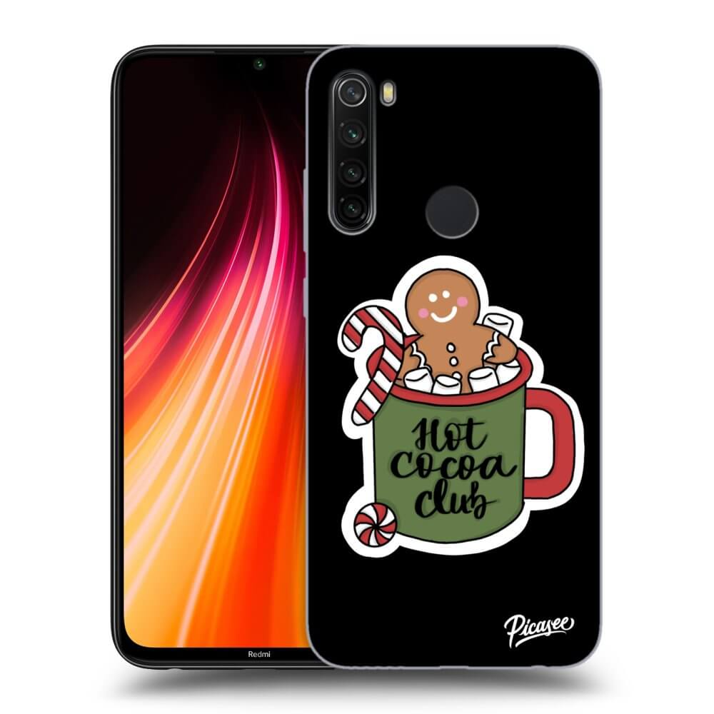 Xiaomi Redmi Note 8T Hülle - Schwarzes Silikon - Hot Cocoa Club