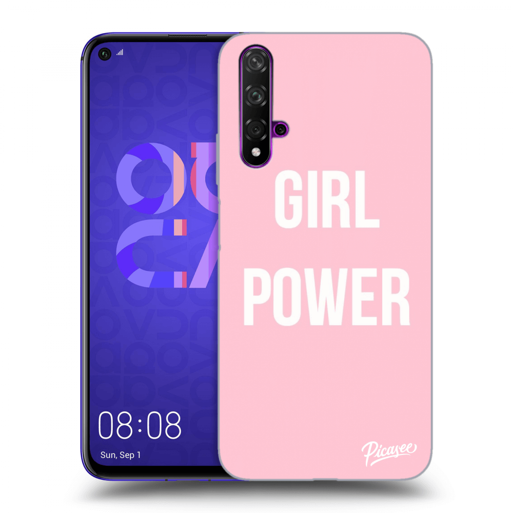 Huawei Nova 5T Hülle - Transparentes Silikon - Frauenpower