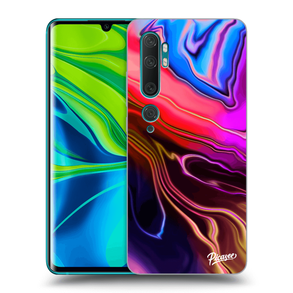 Xiaomi Mi Note 10 (Pro) Hülle - Schwarzes Silikon - Electric