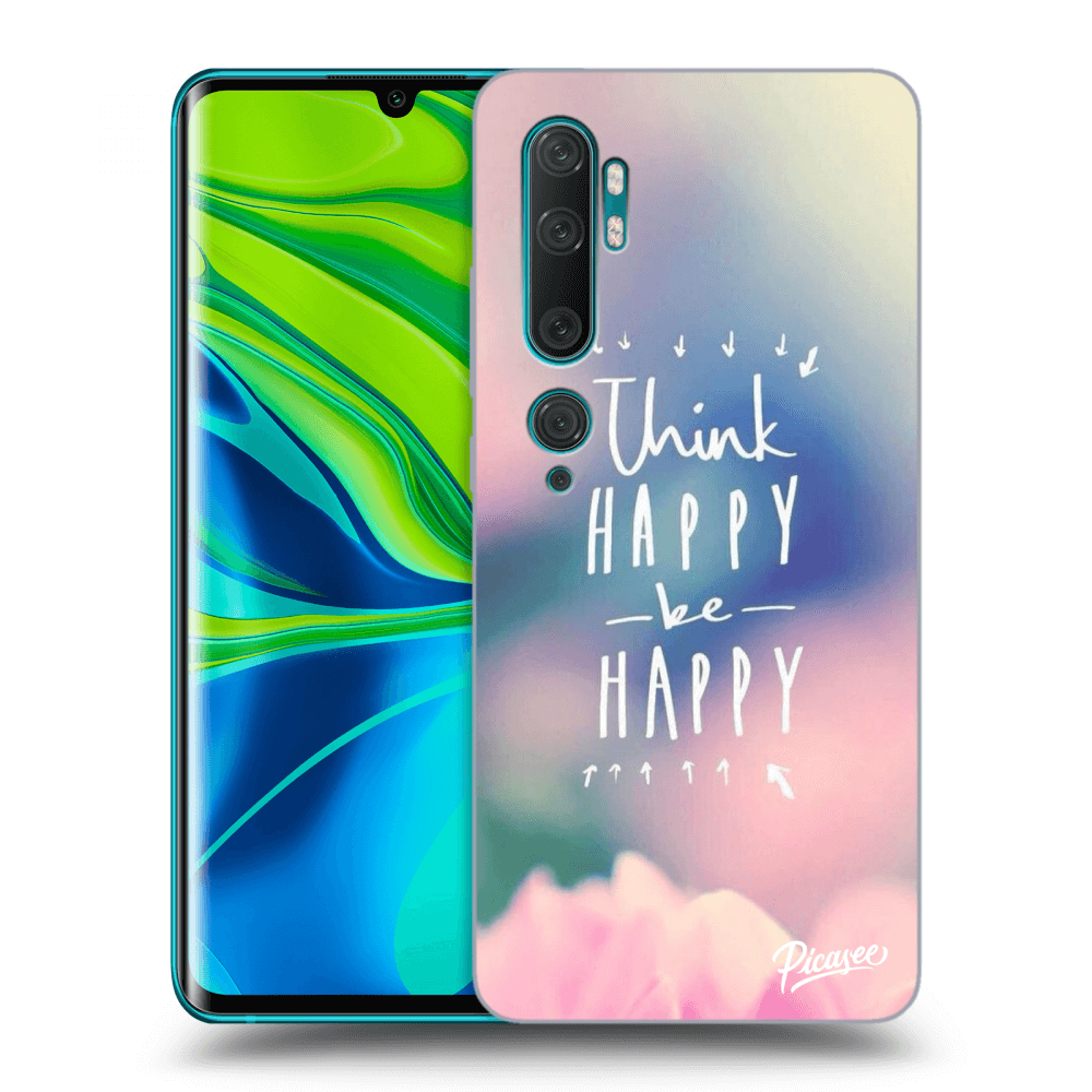 Xiaomi Mi Note 10 (Pro) Hülle - Transparentes Silikon - Denke Positiv!