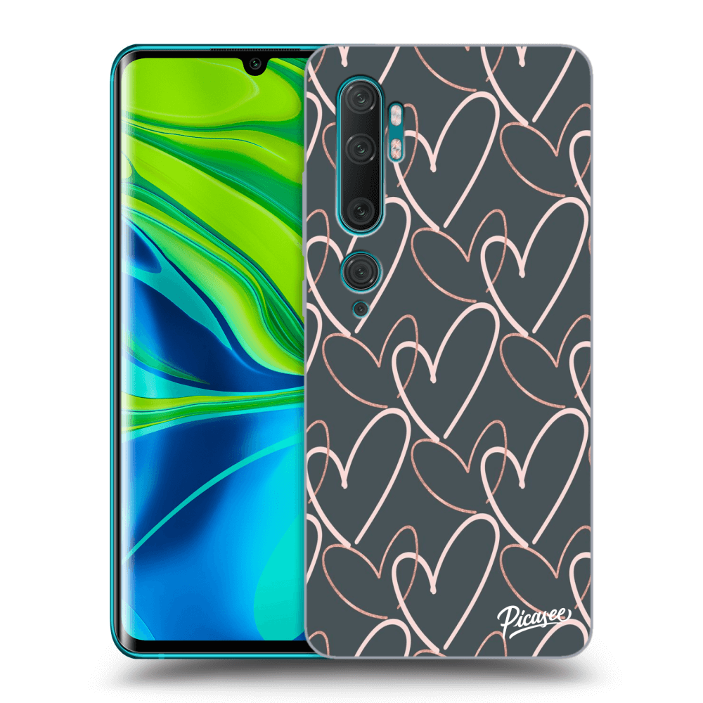 Xiaomi Mi Note 10 (Pro) Hülle - Schwarzes Silikon - Viel Liebe