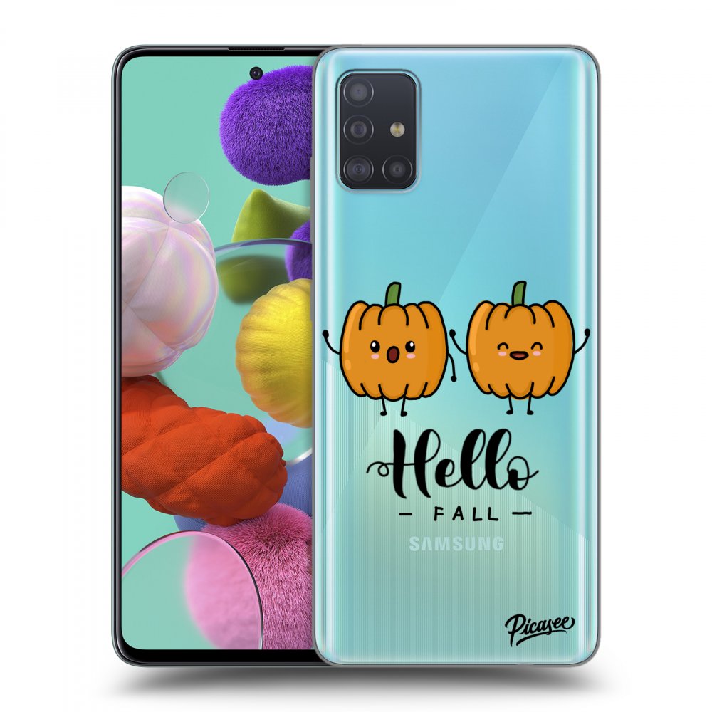 Samsung Galaxy A51 A515F Hülle - Transparentes Silikon - Hallo Fall