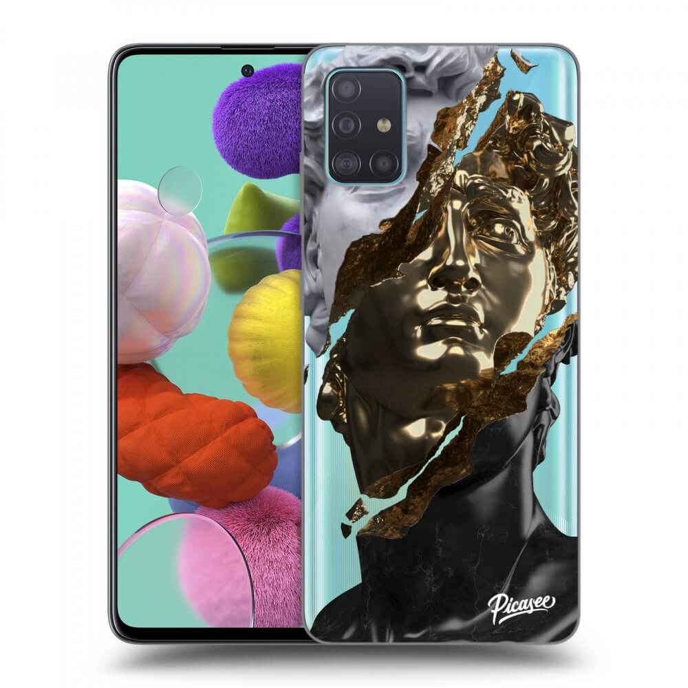 Samsung Galaxy A51 A515F Hülle - Transparentes Silikon - Trigger