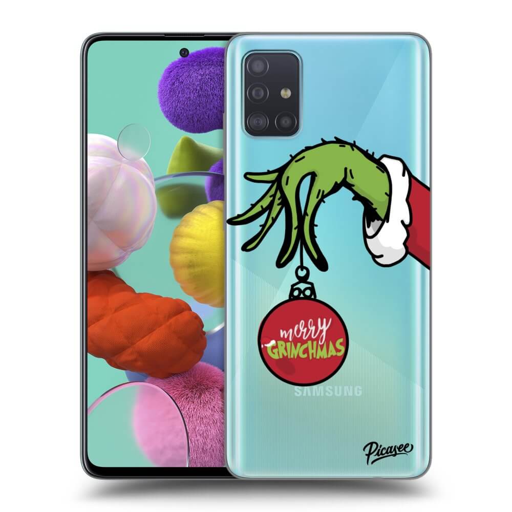 Samsung Galaxy A51 A515F Hülle - Transparentes Silikon - Grinch