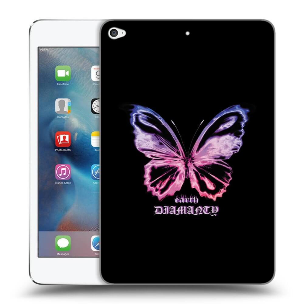 Transparente Silikonhülle Für Apple IPad Mini 4 - Diamanty Purple