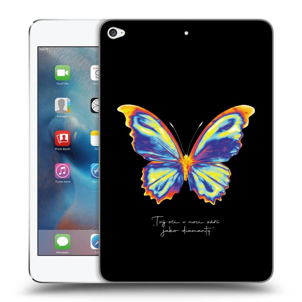 Transparente Silikonhülle Für Apple IPad Mini 4 - Diamanty Black