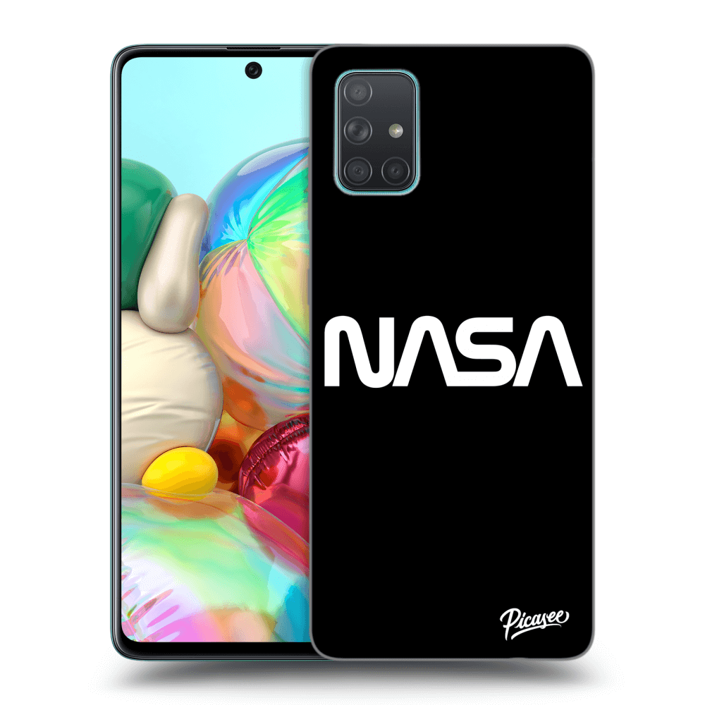 Samsung Galaxy A71 A715F Hülle - Transparentes Silikon - NASA Basic