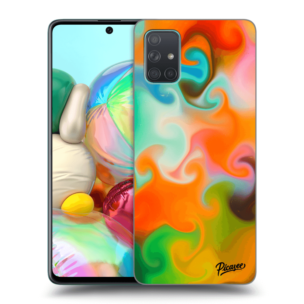 Samsung Galaxy A71 A715F Hülle - Transparentes Silikon - Juice