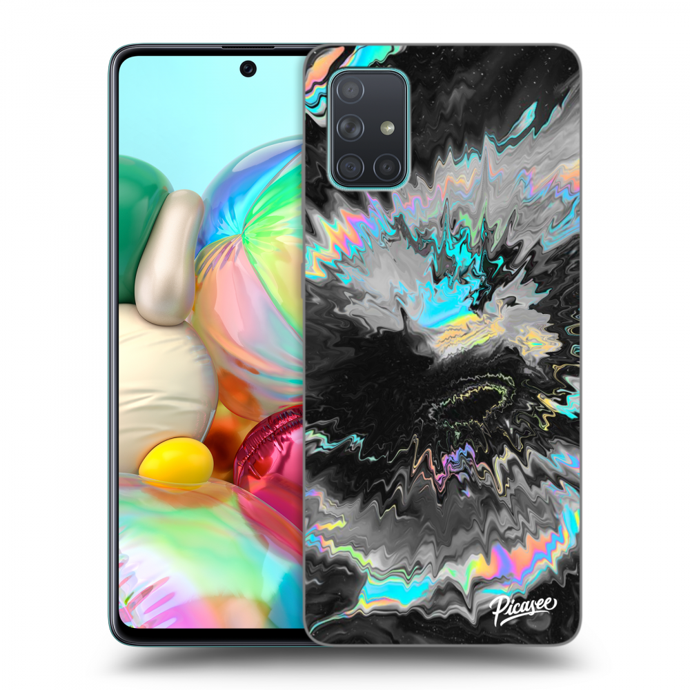 Samsung Galaxy A71 A715F Hülle - Transparentes Silikon - Magnetic