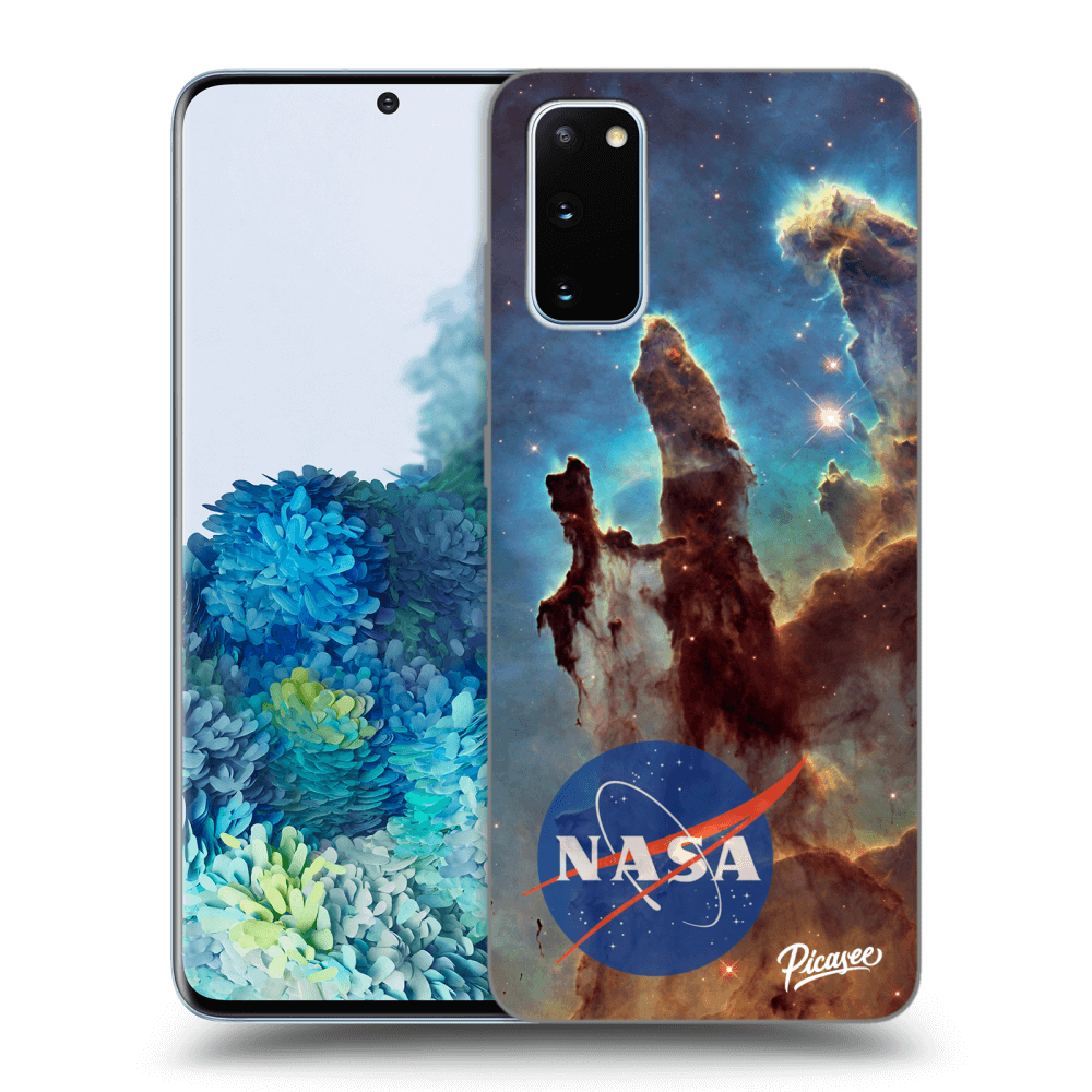 Samsung Galaxy S20 G980F Hülle - Transparentes Silikon - Eagle Nebula