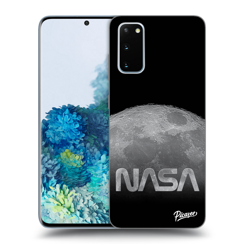 Samsung Galaxy S20 G980F Hülle - Transparentes Silikon - Moon Cut