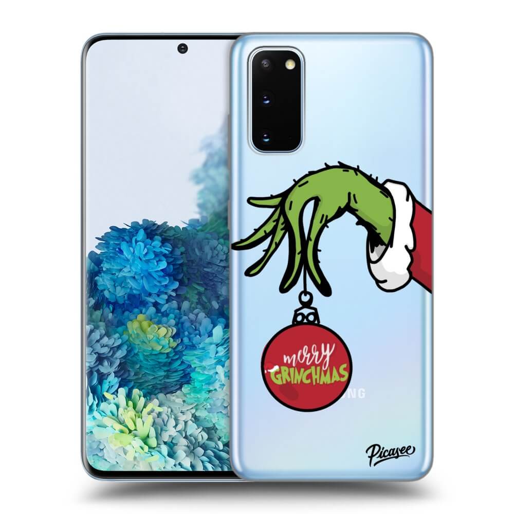 Samsung Galaxy S20 G980F Hülle - Transparentes Silikon - Grinch