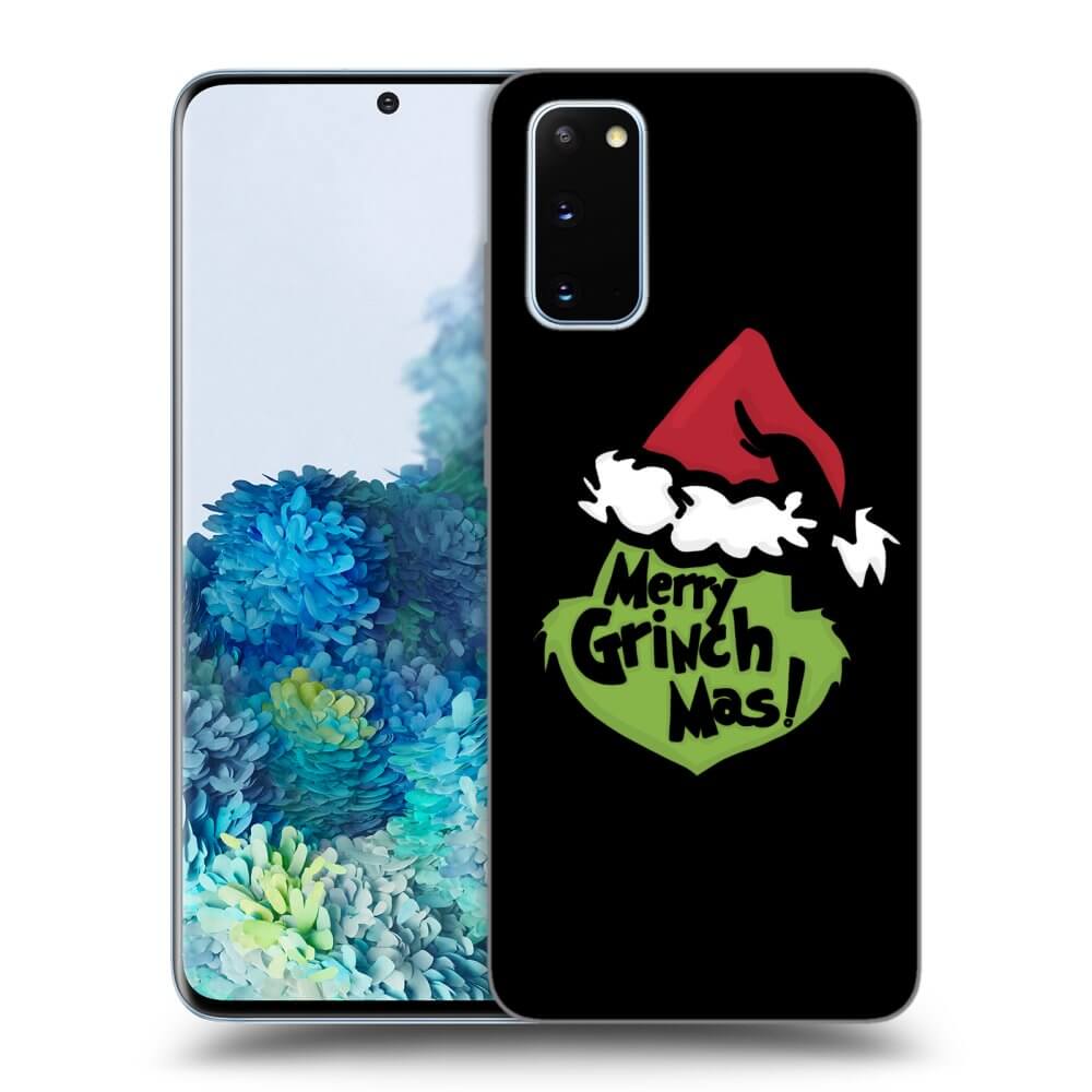 Samsung Galaxy S20 G980F Hülle - Schwarzes Silikon - Grinch 2