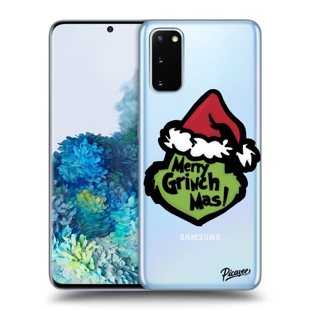 Samsung Galaxy S20 G980F Hülle - Transparentes Silikon - Grinch 2