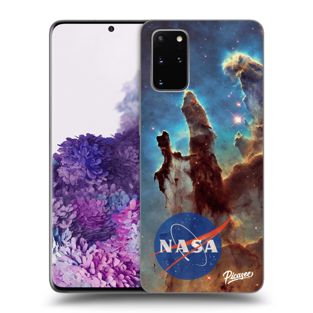 Samsung Galaxy S20+ G985F Hülle - Transparentes Silikon - Eagle Nebula