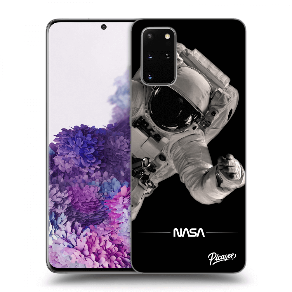 Samsung Galaxy S20+ G985F Hülle - Transparentes Silikon - Astronaut Big